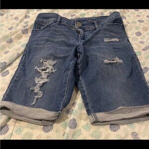 Juicy Couture Ripped Jean Shorts - Size 2